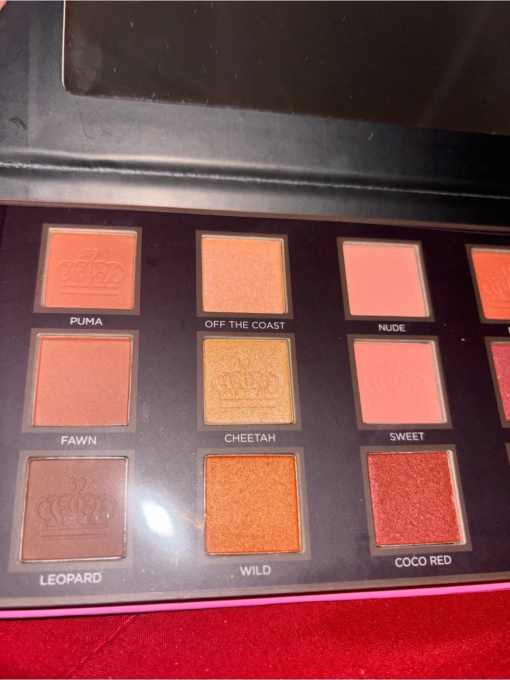 Juicy Couture Pink Leopard Print Eyeshadow Palette